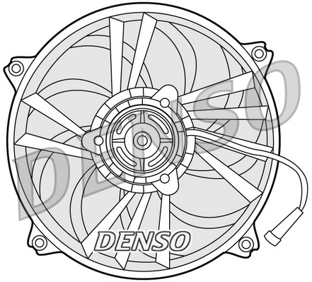 Ventola, Raffreddamento motore - DER21014 DENSO