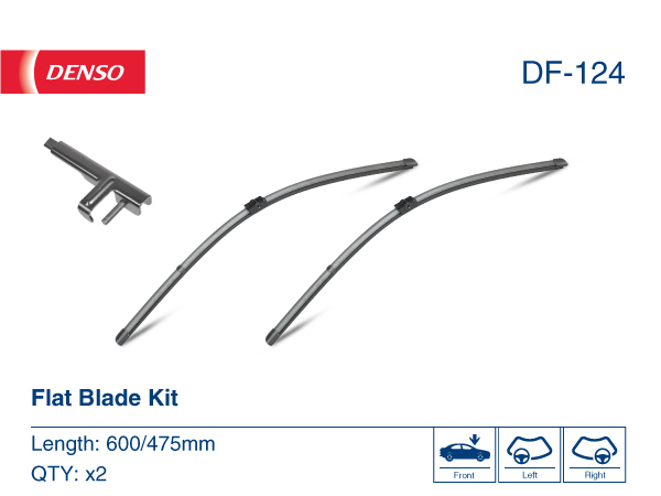 Wiper Blade - DF-124 DENSO