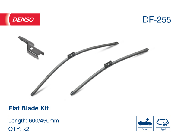 Wiper Blade - DF-255 DENSO