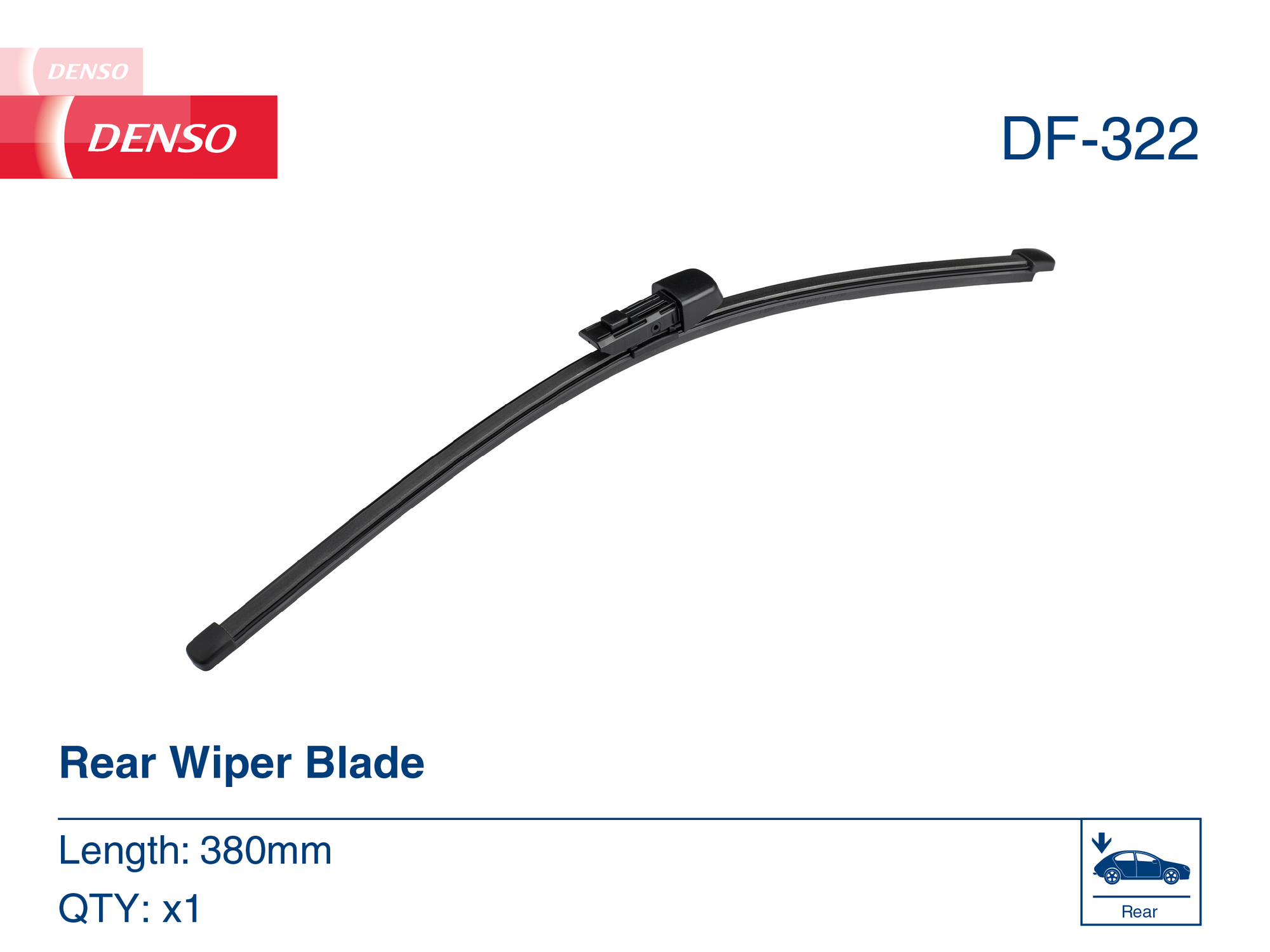 Wiper Blade - DF-322 DENSO