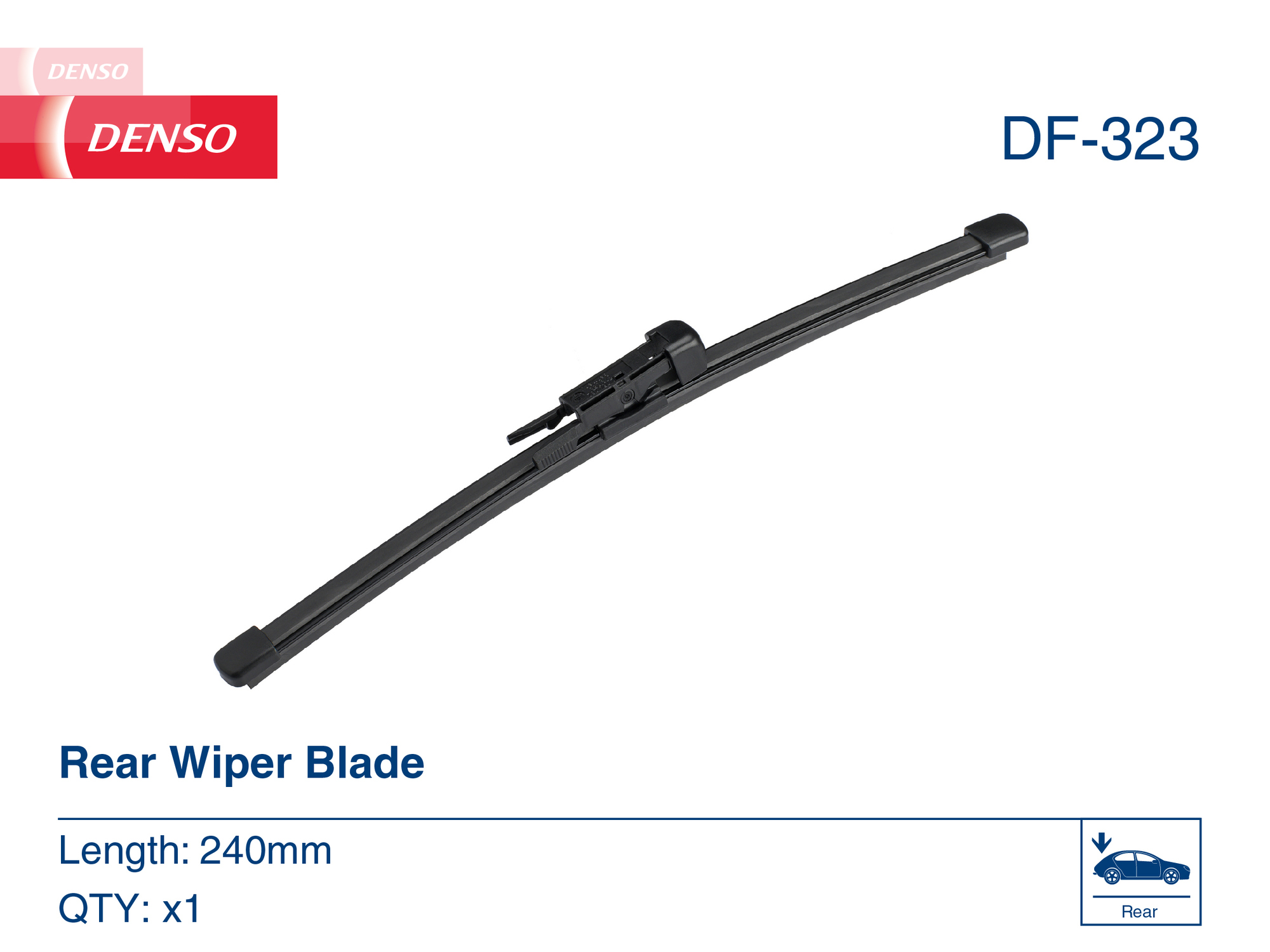 Wiper Blade - DF-323 DENSO