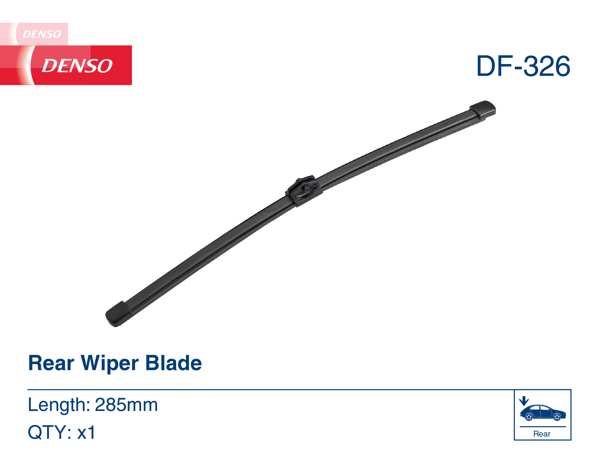 Wiper Blade - DF-326 DENSO