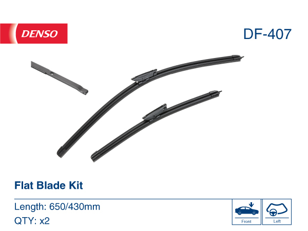 Wiper Blade - DF-407 DENSO