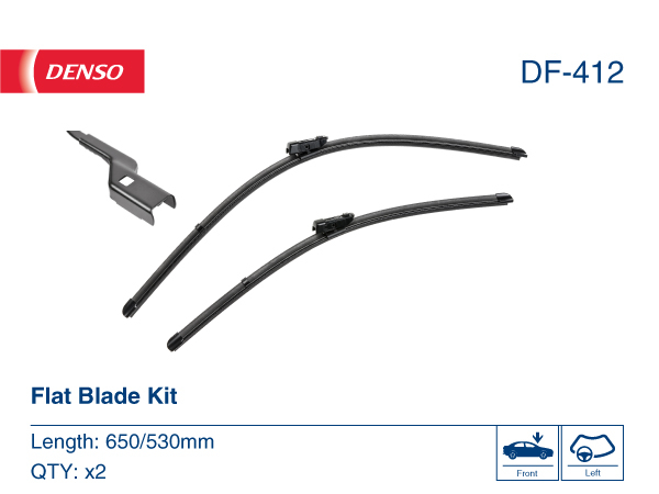 Wiper Blade - DF-412 DENSO
