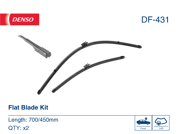 Wiper Blade - DF-431 DENSO