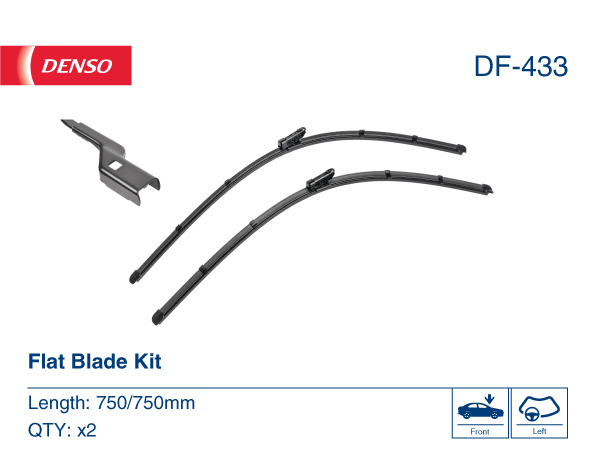 Wiper Blade - DF-433 DENSO