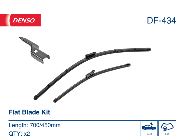 Wiper Blade - DF-434 DENSO