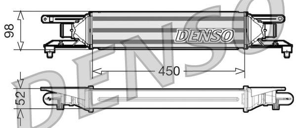 Intercooler - DIT01001 DENSO