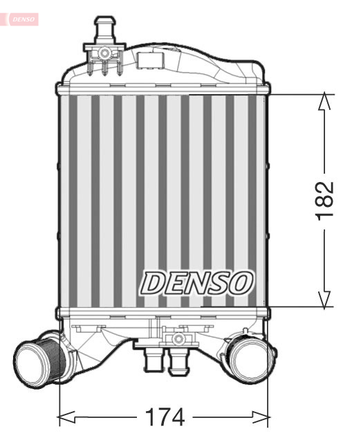 Intercooler - DIT09112 DENSO