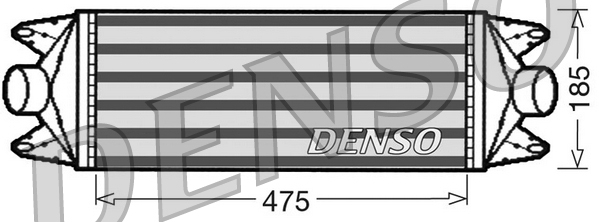 Intercooler, charger - DIT12001 DENSO