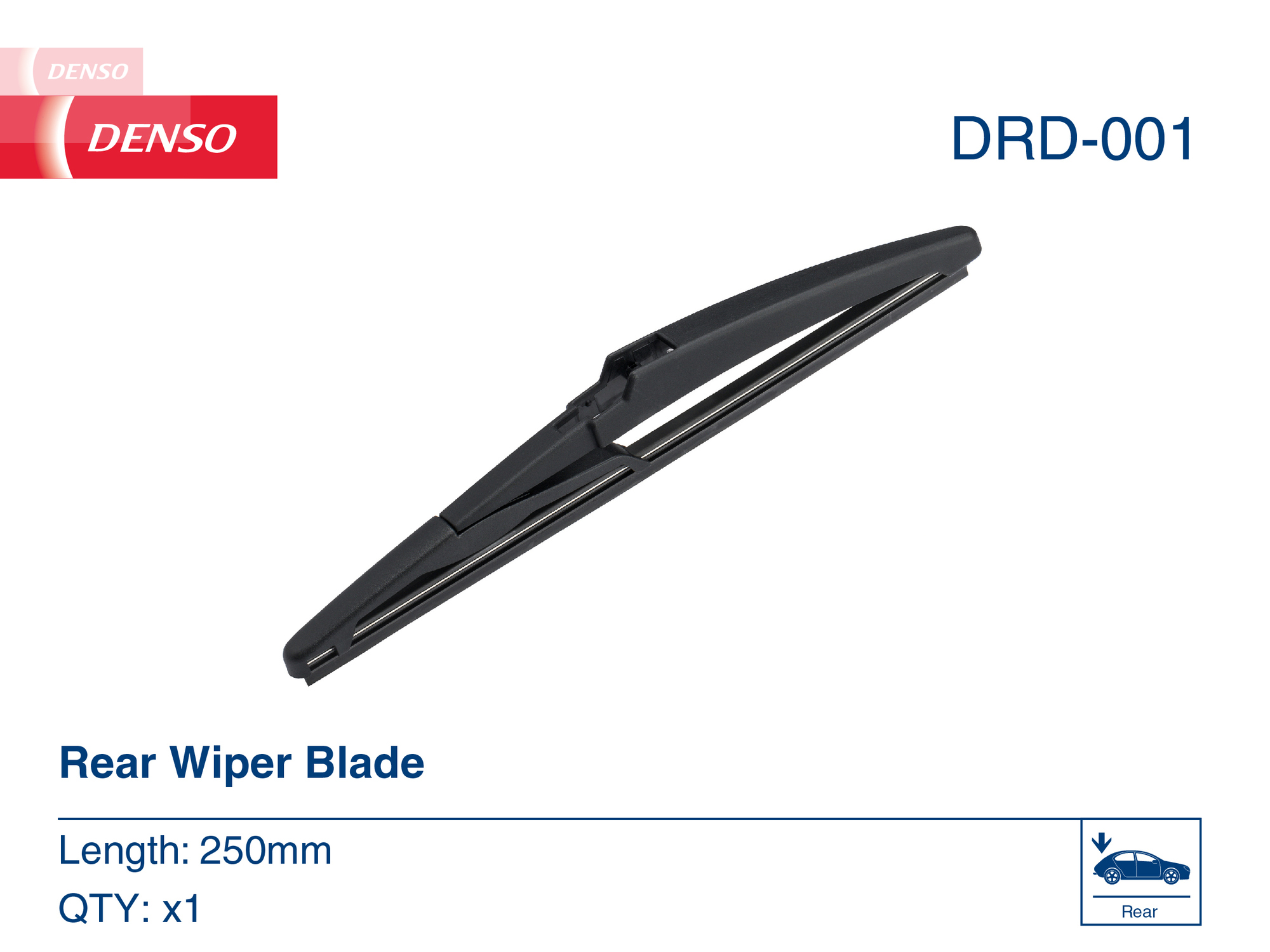 Wiper Blade - DRD-001 DENSO