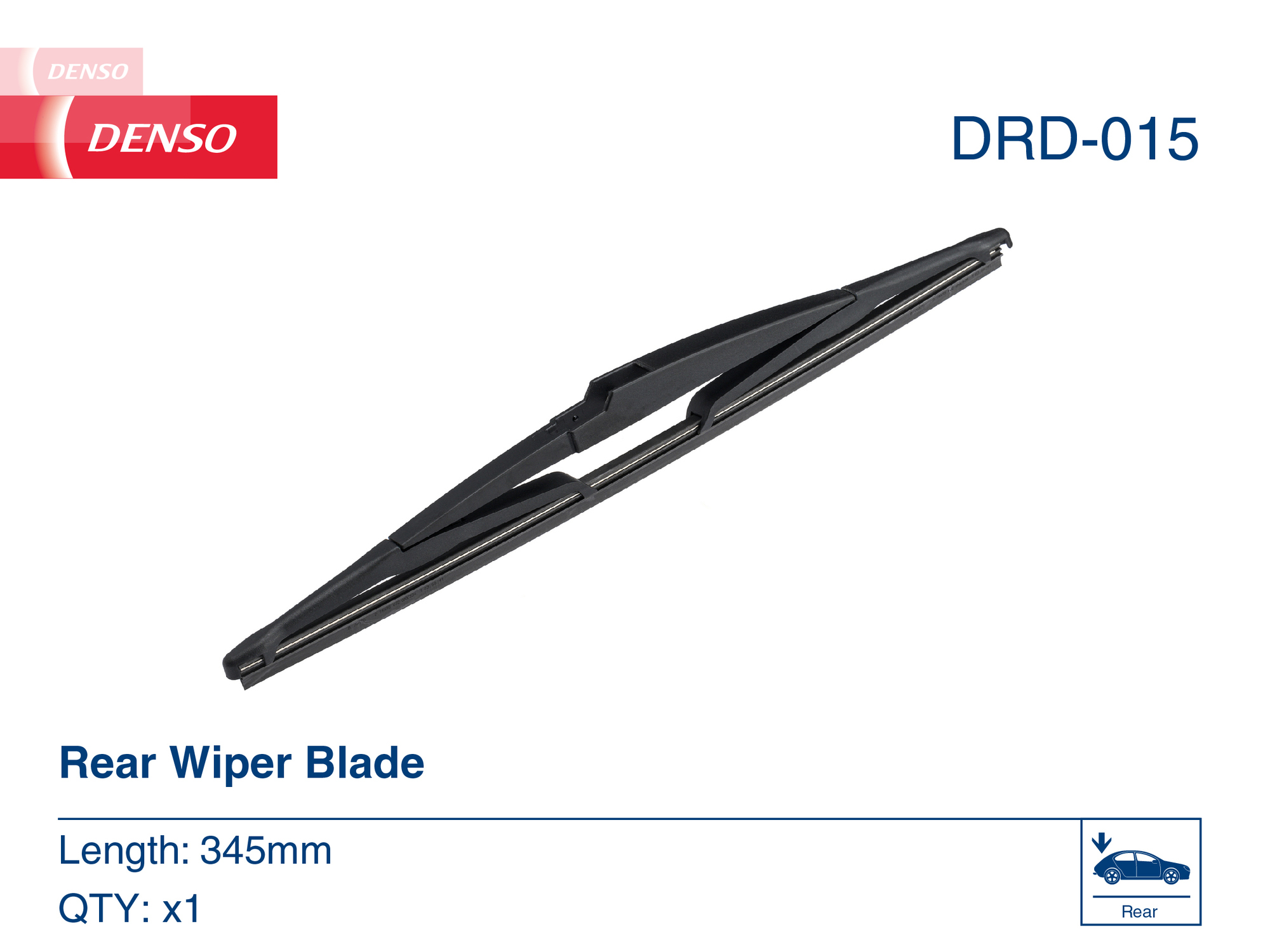 Wiper Blade - DRD-015 DENSO