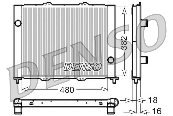 Cooler Module - DRM23099 DENSO