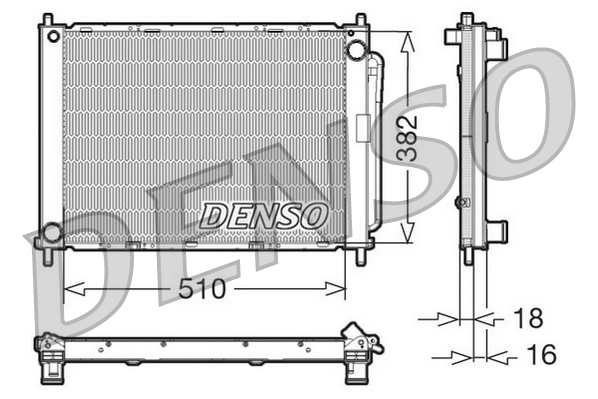 модуль охлаждения - DRM23100 DENSO