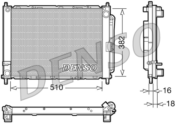 модуль охлаждения - DRM23102 DENSO