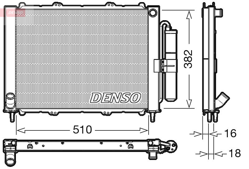 модуль охлаждения - DRM23103 DENSO