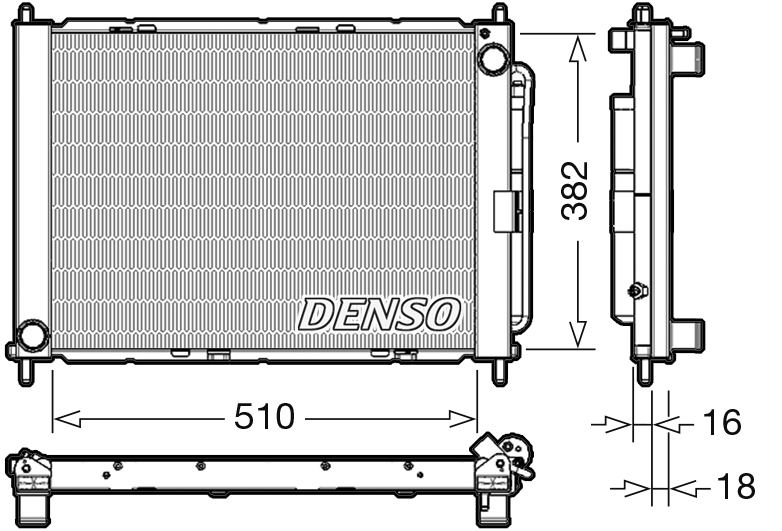 Cooler Module - DRM23104 DENSO