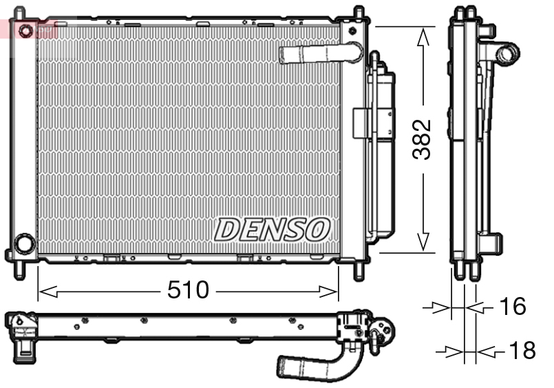 модуль охлаждения - DRM46101 DENSO