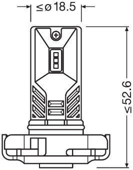 Bulb, indicator - 2604DWP-1BL ams-OSRAM