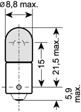 Патрон лампы, основная фара - 64210DA08 ams-OSRAM