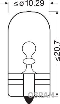 Bulb, interior light - 2886X ams-OSRAM