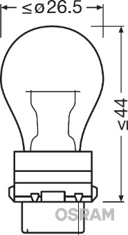 Bulb, indicator - 3757AK ams-OSRAM