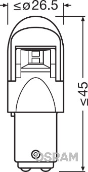 Lampadina, Faro di profondità - 94196 ams-OSRAM