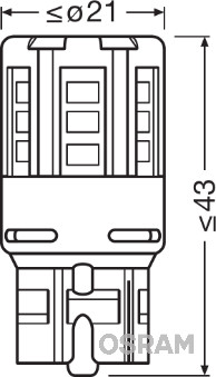 Lampadina, Indicatore direzione - 3757AK ams-OSRAM