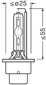lemputė, prožektorius - 66240CLC ams-OSRAM