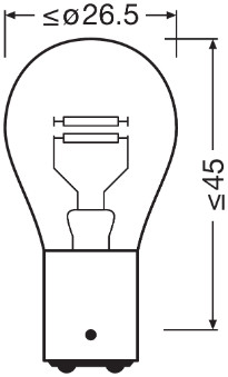 Bulb, indicator - 7528 ams-OSRAM