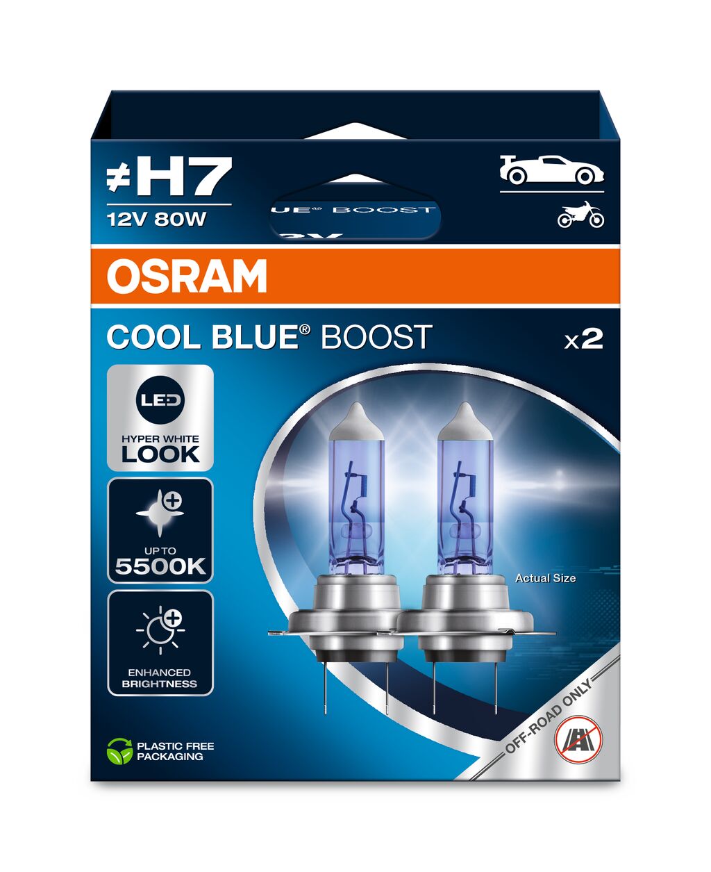 Lampadina, Faro di profondità - 62210CBB-2HB ams-OSRAM