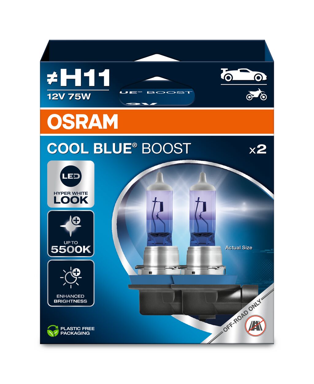 Lampadina, Faro di profondità - 62211CBB-2HB ams-OSRAM