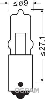 Bulb, interior light - 64115 ams-OSRAM