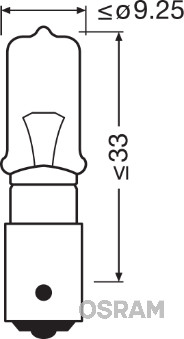 Lampadina, Illuminazione strumentazione - 2820 ams-OSRAM