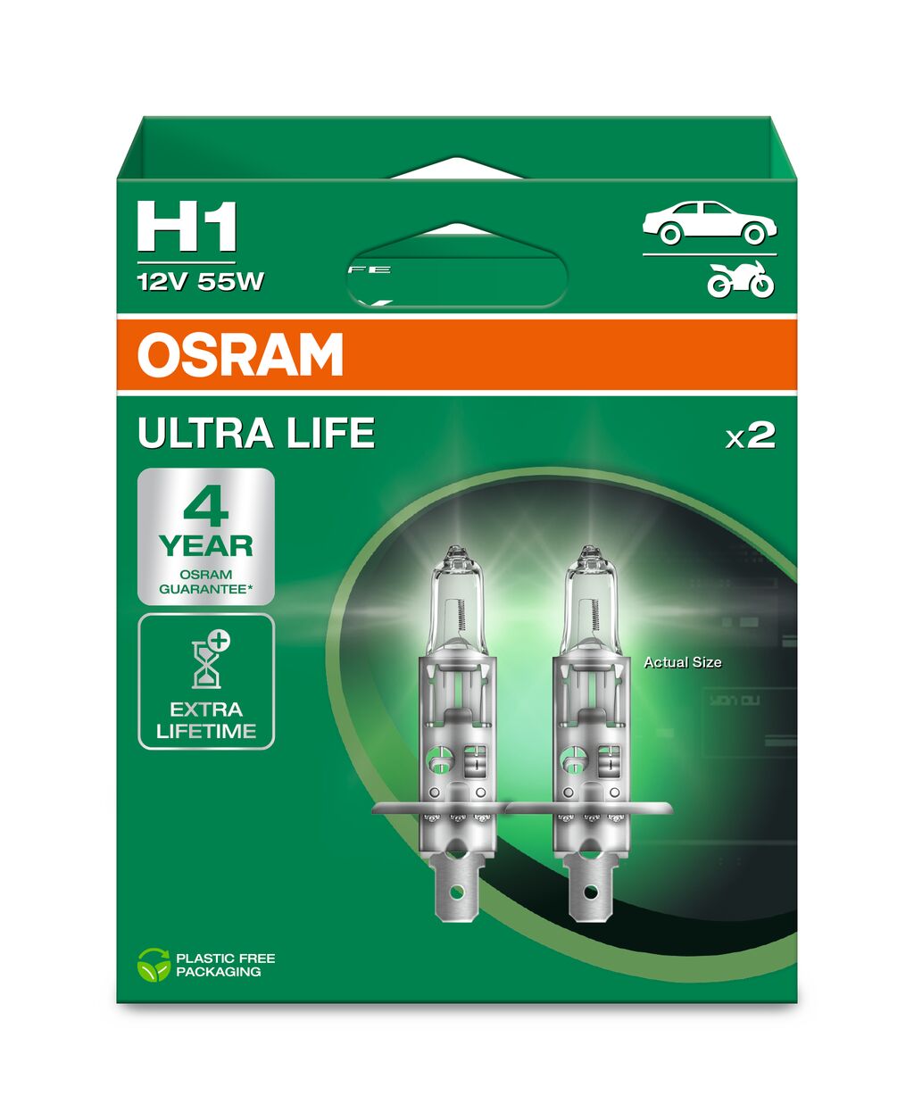Lampadina, Faro di profondità - 64150ULT-2HB ams-OSRAM