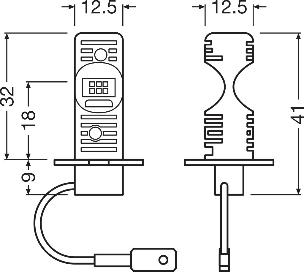 lemputė, prožektorius - 64151DWESY-2HB ams-OSRAM