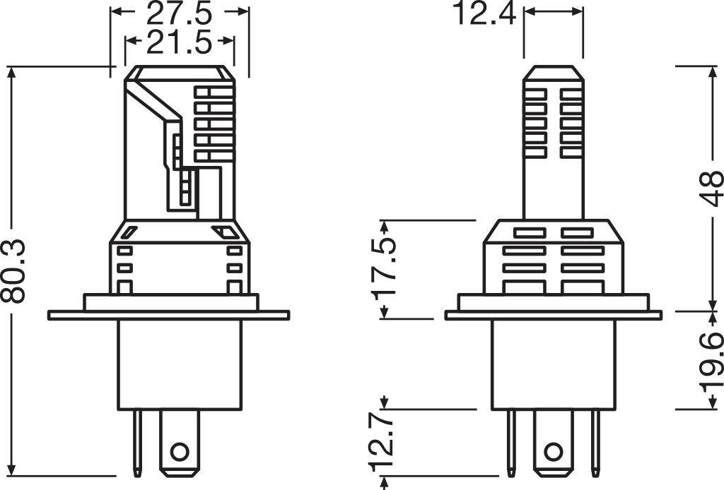 lemputė, prožektorius - 64193DWESY-2HB ams-OSRAM