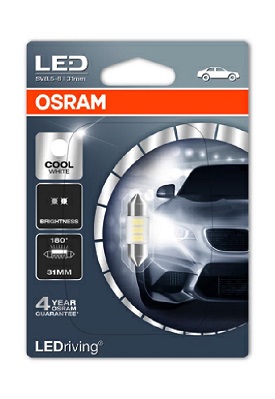 lemputė, indikatorius - 2845DWP-2BL ams-OSRAM