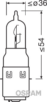 Glühlampe, Blinkleuchte - 7240 ams-OSRAM