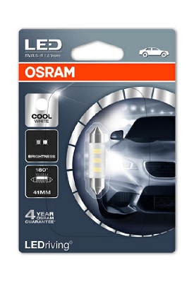 Glühlampe, Innenraumleuchte - 6438-2BL ams-OSRAM