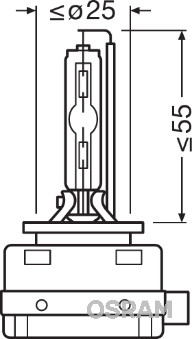 lemputė, prožektorius - 66140CLC ams-OSRAM