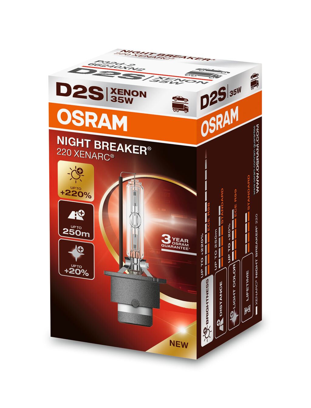 lemputė, prožektorius - 66240XN2 ams-OSRAM
