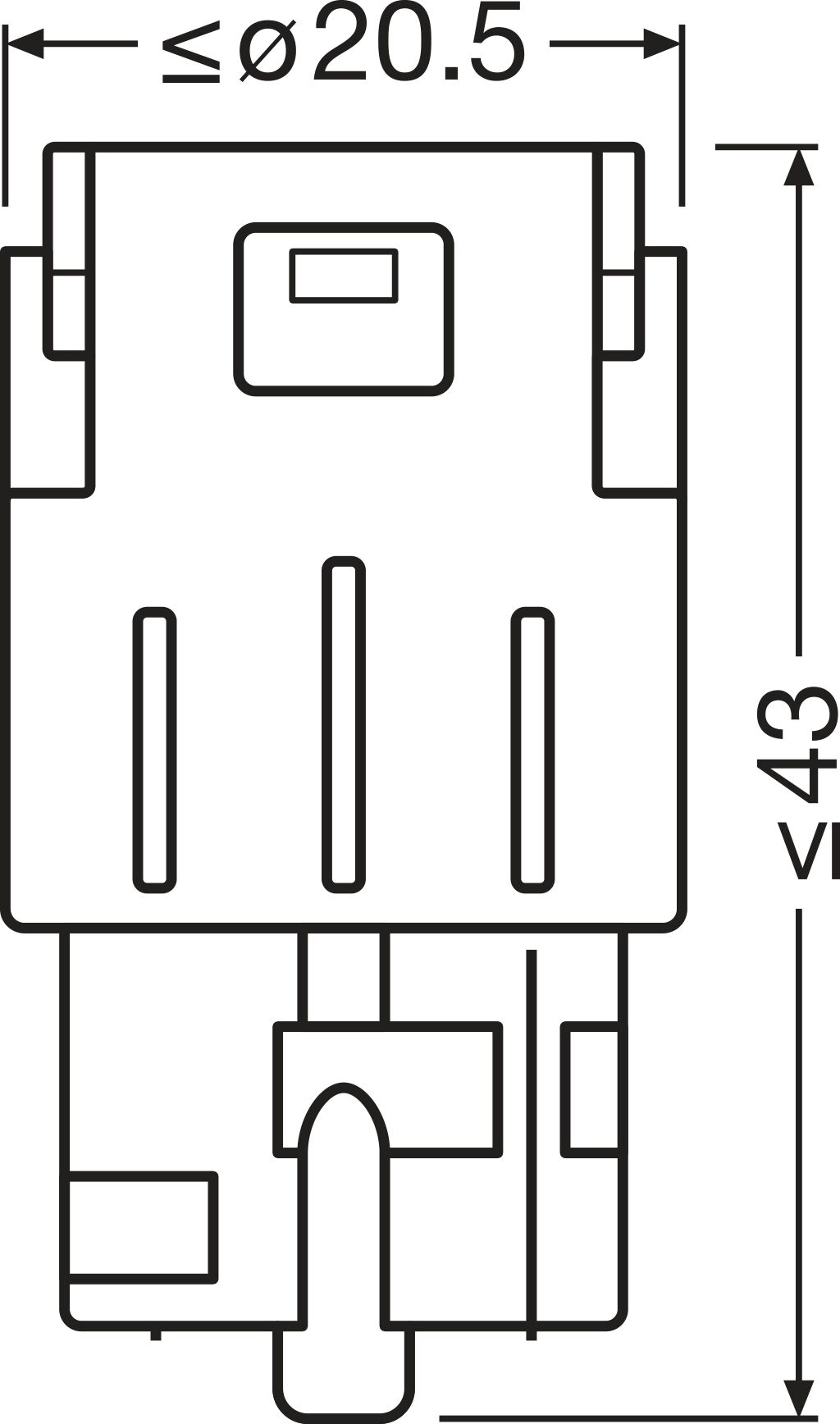 Bulb, indicator - 7504DYP-2BL ams-OSRAM