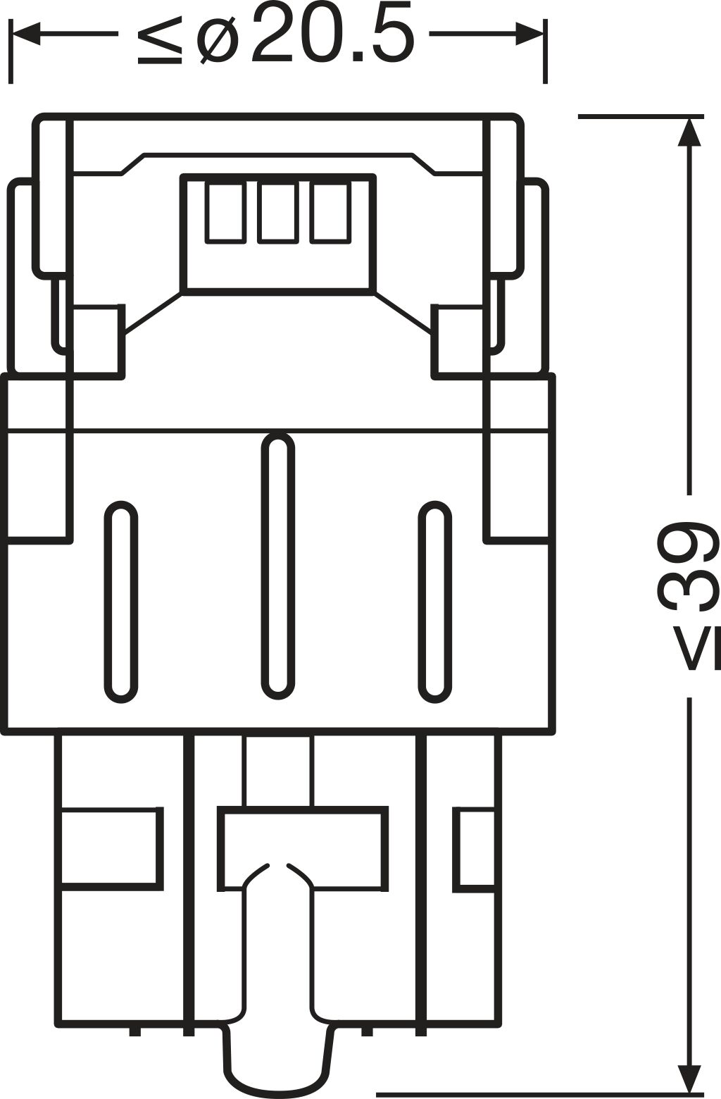 Лампа накаливания - 7515DWP-2BL ams-OSRAM