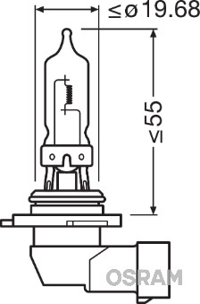 Glühlampe, Innenraumleuchte - 6413 ams-OSRAM