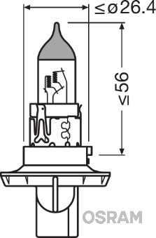 Lampadina, Luce abitacolo - 64111 ams-OSRAM