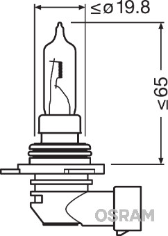 Glühlampe, Innenraumleuchte - 64113 ams-OSRAM