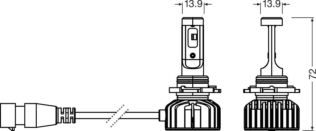 lemputė, prožektorius - 9145DWNBSM-2HB ams-OSRAM