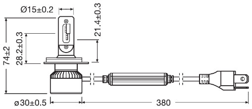 lemputė, prožektorius - 64193DWXTR ams-OSRAM