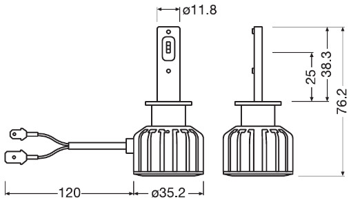 lemputė, prožektorius - 64150DWVNT ams-OSRAM
